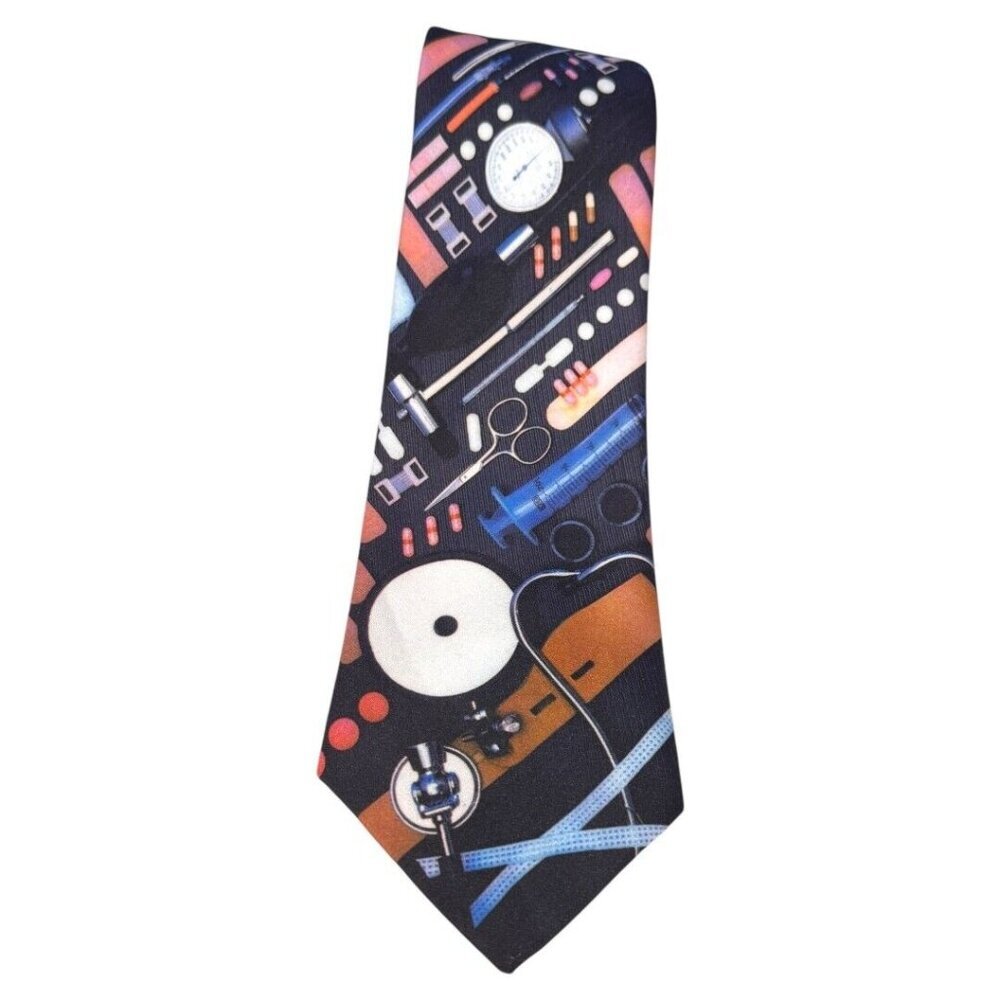 1993 Wil D. West "Doctor" Ralph Marlin Tie 56" Agatha s Vintage Lane‎ Vintage